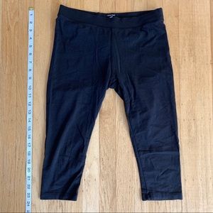 Horny Toad - Cropped leggings (black, small)